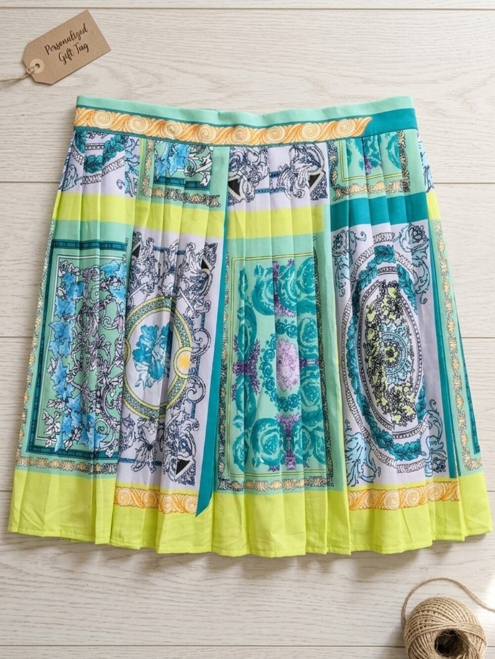 Beulah Multicolor A-Line Skirt
